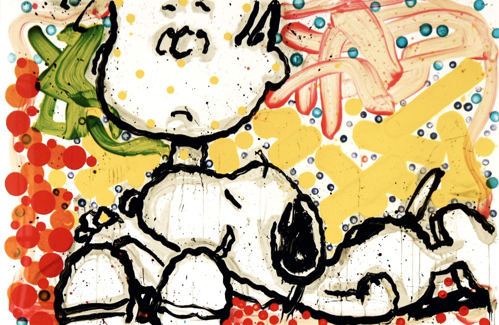 トム・エバハートの絵画作品　タイトルは、Super Sneaky